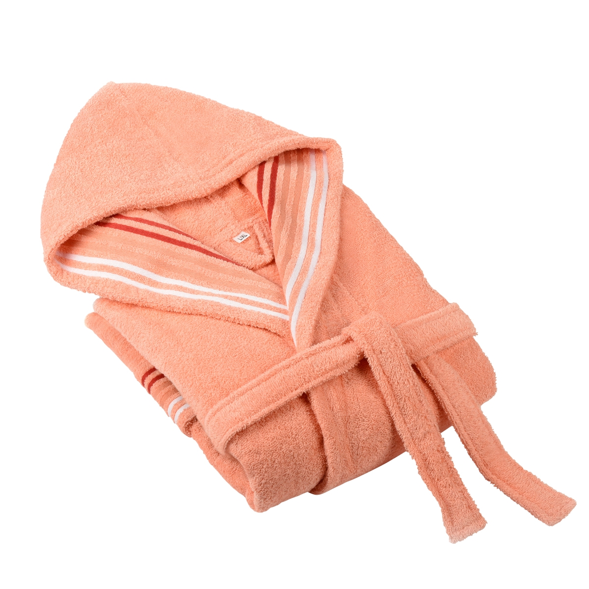 Халат за баня Венеция, праскова, L/XL, 100% памук 1 Халат за баня Венеция ПРАСКОВА, L/XL, 100% памук