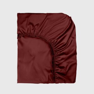 Чаршаф с ластик ДЖИНДЖЪР, 100% Памучен сатен, 180/200/25 см