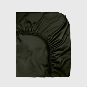 Чаршаф с ластик ХЪНТЪР, 100% Памучен сатен, 100/200/25 см