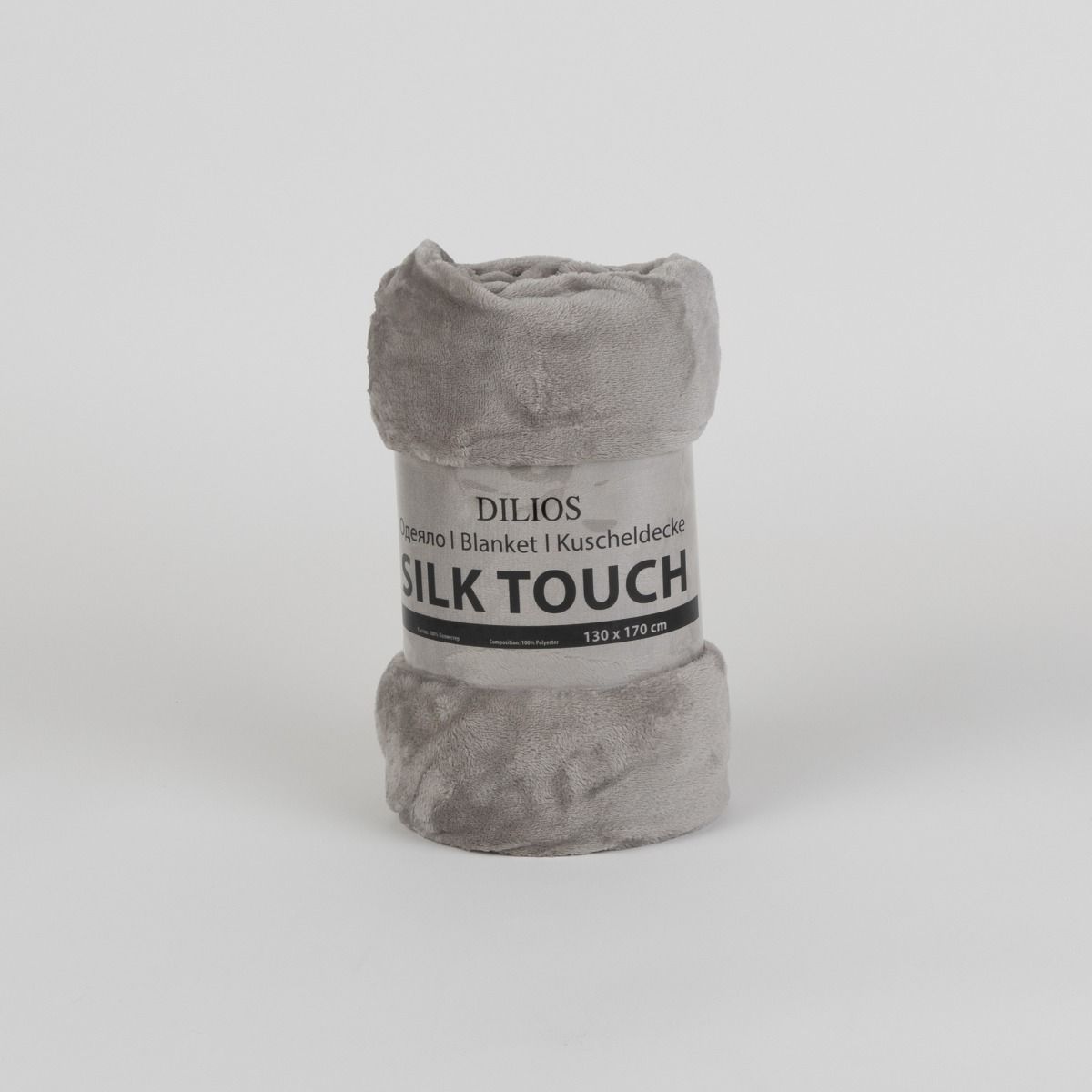 Поларено Одеяло Silk touch, сиво, 130/170 см 1 Поларено Одеяло Silk touch СИВО, 130/170 см